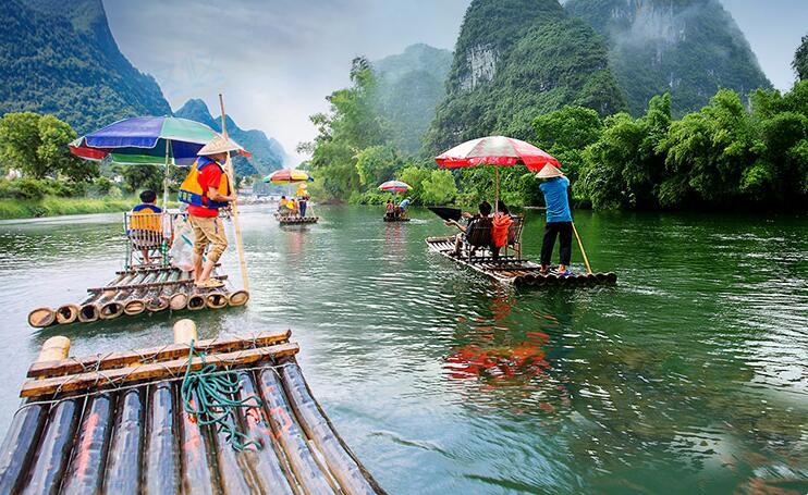 遇龙河双人漂流