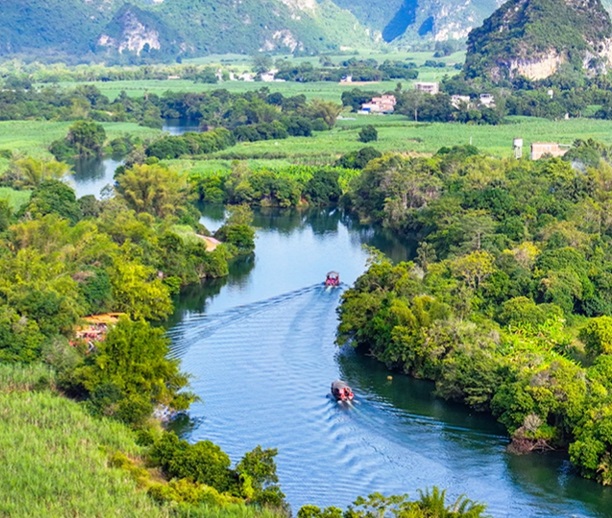 德天跨国大瀑布•峒那屿湾•通灵大峡谷2天1晚游【无购物店