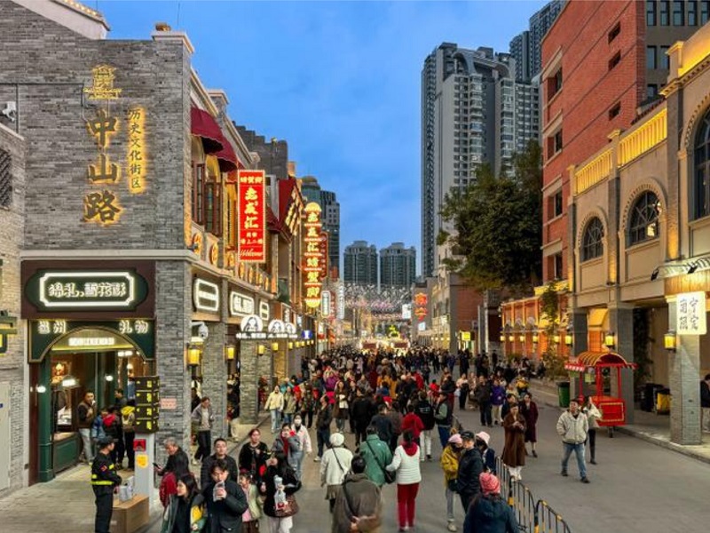中山路小吃一条街